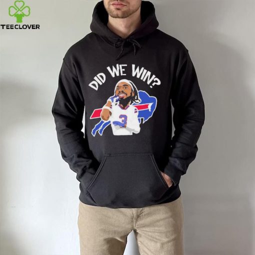 Did We Win Damar Hamlin Caricature Shirt