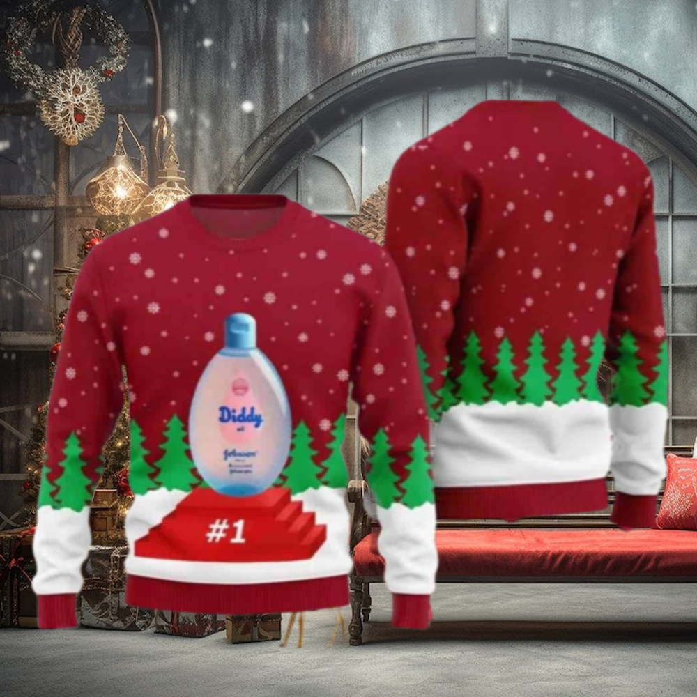 Diddy Oil Award Chirstmas Gifts 2024 Xmas For Family And Friends Ugly Sweater Diddy Oil Award Chirstmas Gifts 2024 Xmas For Family And Friends Ugly Sweater