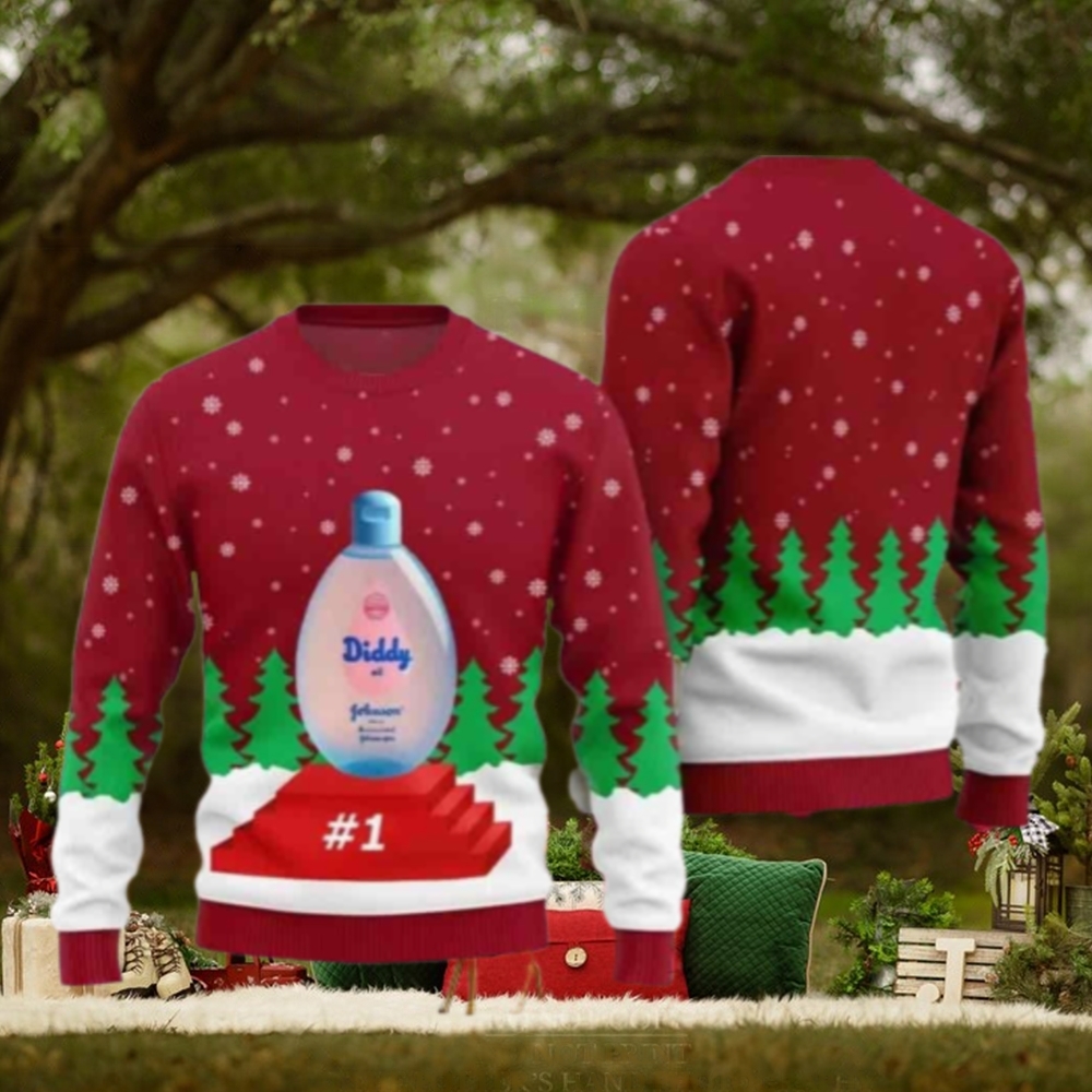 Diddy Oil Award Chirstmas Gifts 2024 Xmas For Family And Friends Ugly Sweater Diddy Oil Award Chirstmas Gifts 2024 Xmas For Family And Friends Ugly Sweater