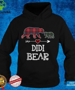 Didi Bear Christmas Pajama Red Plaid Buffalo Family Gift T Shirt
