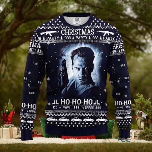Die Hard 1988 Knitted Die Hard 1988 Xmas Gifts Gift Ugly Christmas Sweater For Men And Women