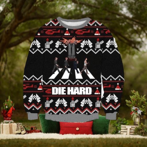 Die Hard Christmas 3D Ugly Christmas Sweater For Men And Women