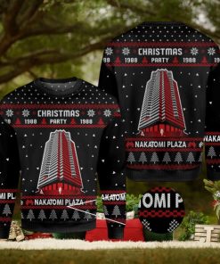 Die Hard Nakatomi Plaza Party 1988 Trendy Ugly 3D Sweater For Xmas