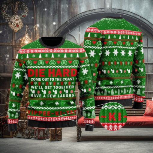 Die Hard Style 8 Ugly Christmas Sweater Holiday For Men And Women