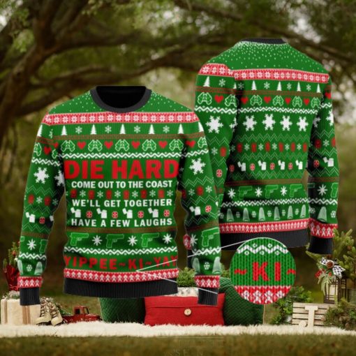 Die Hard Style 8 Ugly Christmas Sweater Holiday For Men And Women