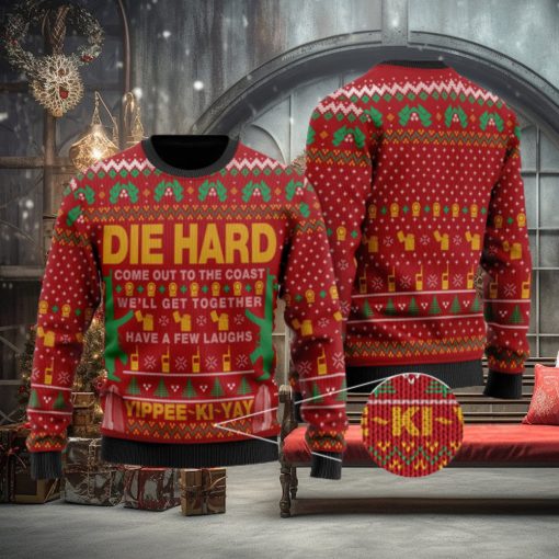 Die Hard Style 9 Ugly Christmas Sweater Holiday For Men And Women