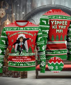 Die Hard Ugly Christmas Sweater Nakatomi Plaza Hans Gruber Christmas Movie Christmas Party