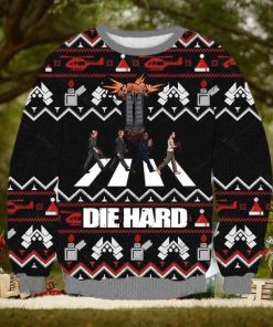 Die Hard Ugly Christmas Sweater Unisex Woolen