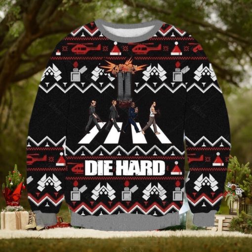 Die Hard Ugly Christmas Sweater Unisex Woolen