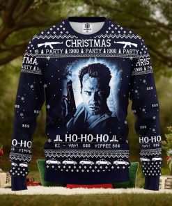 Die Hard Ugly Christmas Sweater Yippee Kiyay Ho Ho Ho