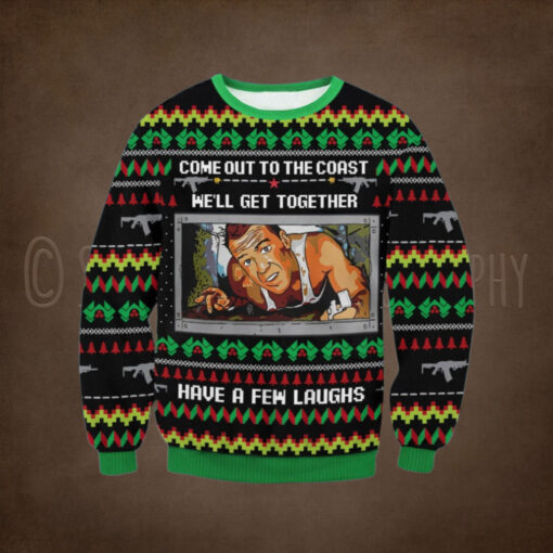 Die Hard Ugly Christmas Sweater