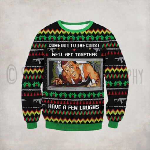 Die Hard Ugly Christmas Sweater