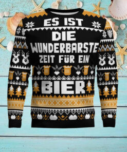 Die Wunderbarste Zeit Für Ein Bier Ugly Christmas Sweater