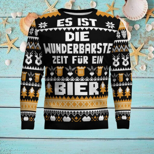 Die Wunderbarste Zeit Für Ein Bier Ugly Christmas Sweater