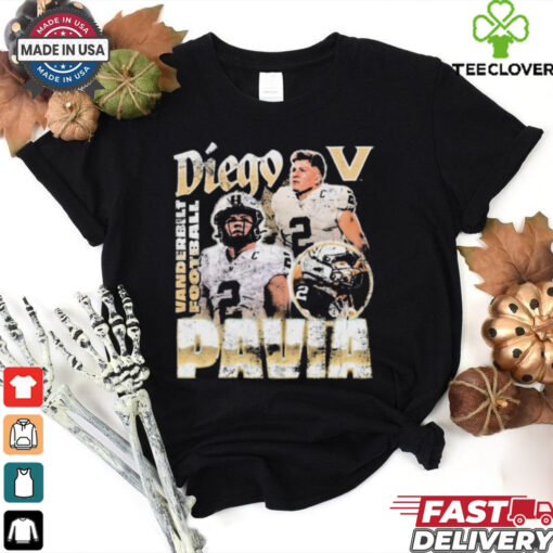 Diego Pavia Vanderbilt Commodores Football Vintage Graphic t shirt