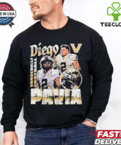 Diego Pavia Vanderbilt Commodores Football Vintage Graphic t shirt