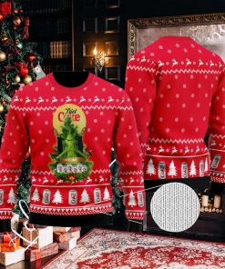 Diet Coke Grinch Snow Ugly Christmas Sweater