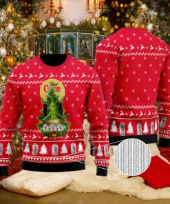 Diet Coke Grinch Snow Ugly Christmas Sweater