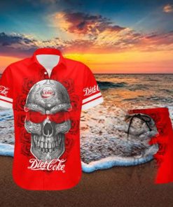 Diet Coke Skull Rose Special Hawaiian Shirt