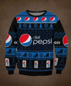 Diet Pepsi Christmas Gift Ugly Christmas Sweater