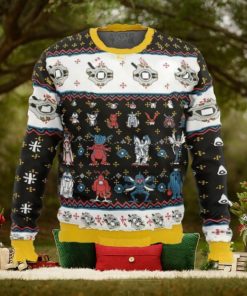 Digimon Sprites Ugly Christmas Sweater Gift For Men And Women