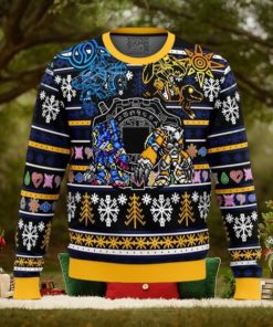 Digimon Ugly Christmas Sweater