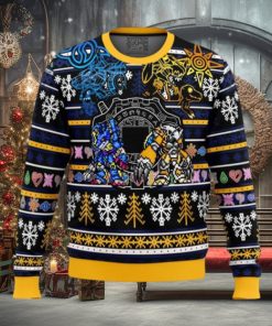 Digimon Ugly Christmas Sweater