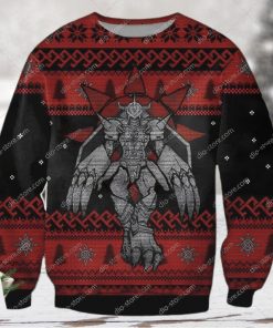 Digimon Wargreymon Manga Anime Ugly Christmas Sweater 3D Shirt