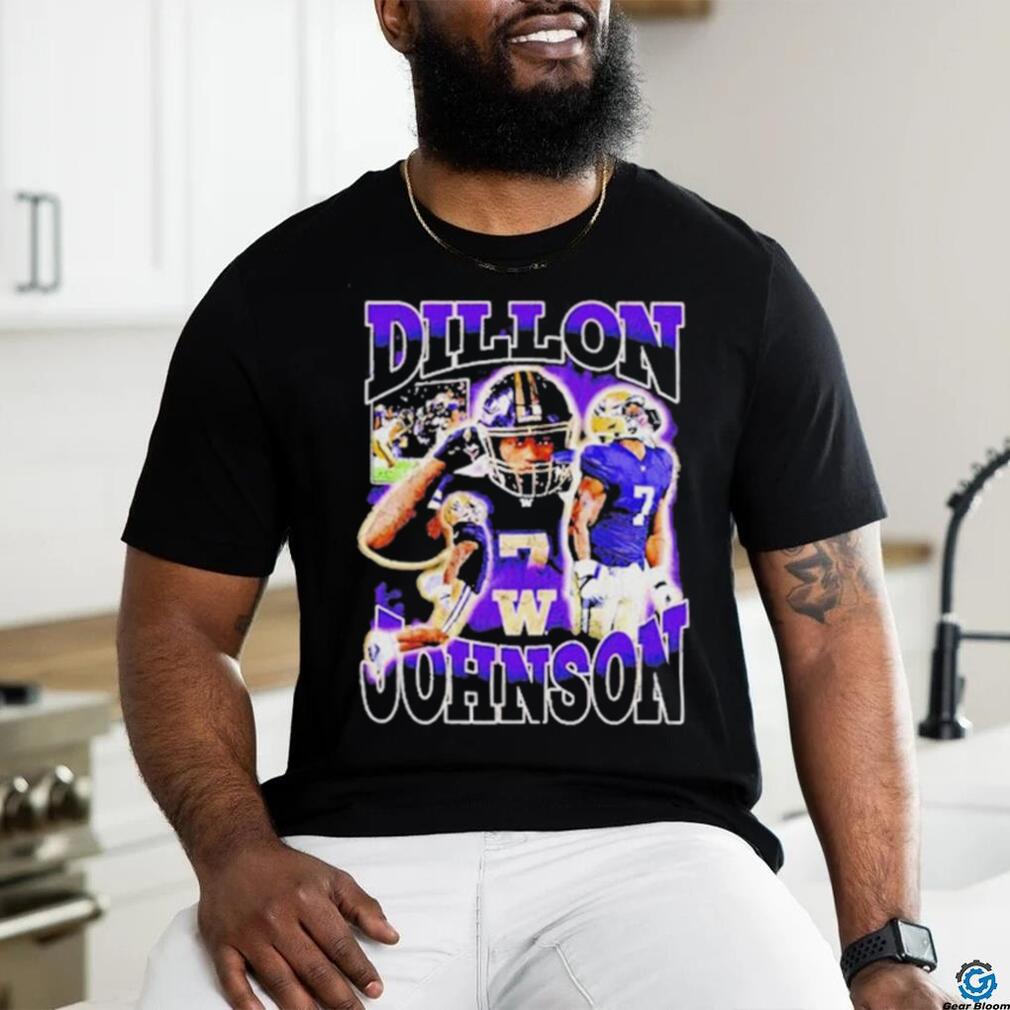 Dillon johnson Washington huskies Football vintage shirt Dillon johnson Washington huskies Football vintage shirt