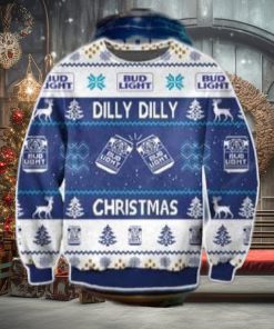 Dilly Dilly Bud Light Knitting Ugly Christmas Sweater Perfect Holiday Gift