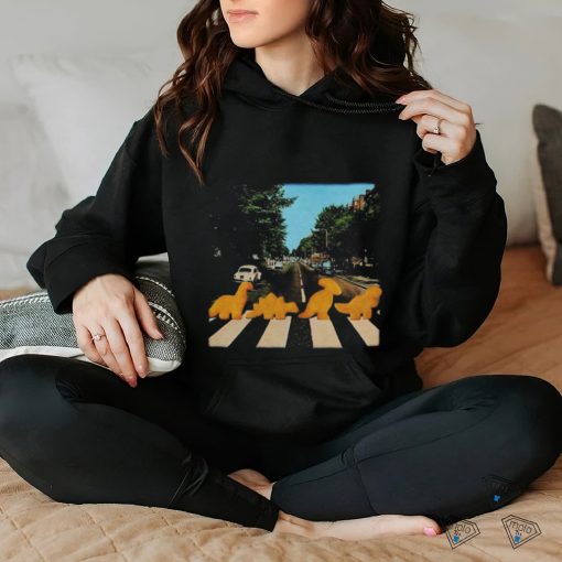 Dino Nugget Abbey Road hoodie, sweater, longsleeve, shirt v-neck, t-shirt