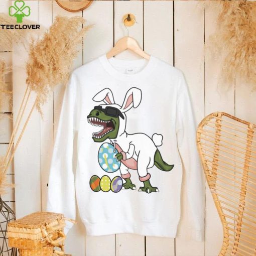 Dinosaur Bunny Happy Easter day hoodie, sweater, longsleeve, shirt v-neck, t-shirt