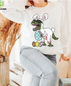 Dinosaur Bunny Happy Easter day hoodie, sweater, longsleeve, shirt v-neck, t-shirt