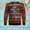 Nysekai Leonardo Rise of the Teenage Mutant Ninja Turtles Ugly  Christmas Sweater