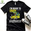 Dinosaur Sport Car I'm Ready To Crush Kindergarten First Day T Shirt