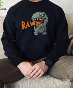 Dinosaur T Rex Rawr Mummy Pumpkin Halloween For Kids Unisex T Shirt