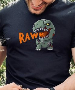 Dinosaur T Rex Rawr Mummy Pumpkin Halloween For Kids Unisex T Shirt