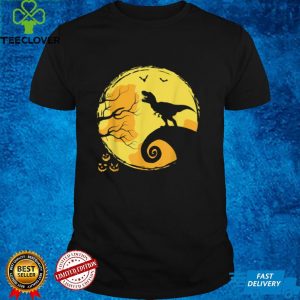 Dinosaur T Rex With Moon Halloween Costume For Boys Girls T Shirt