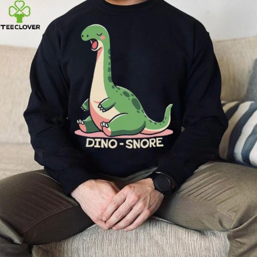 Dinosaur sleep dino snore shirt
