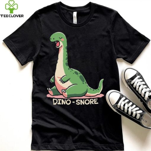 Dinosaur sleep dino snore shirt