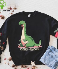 Dinosaur sleep dino snore shirt