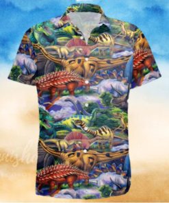Dinosauria Dinosaur Hawaiian Shirt