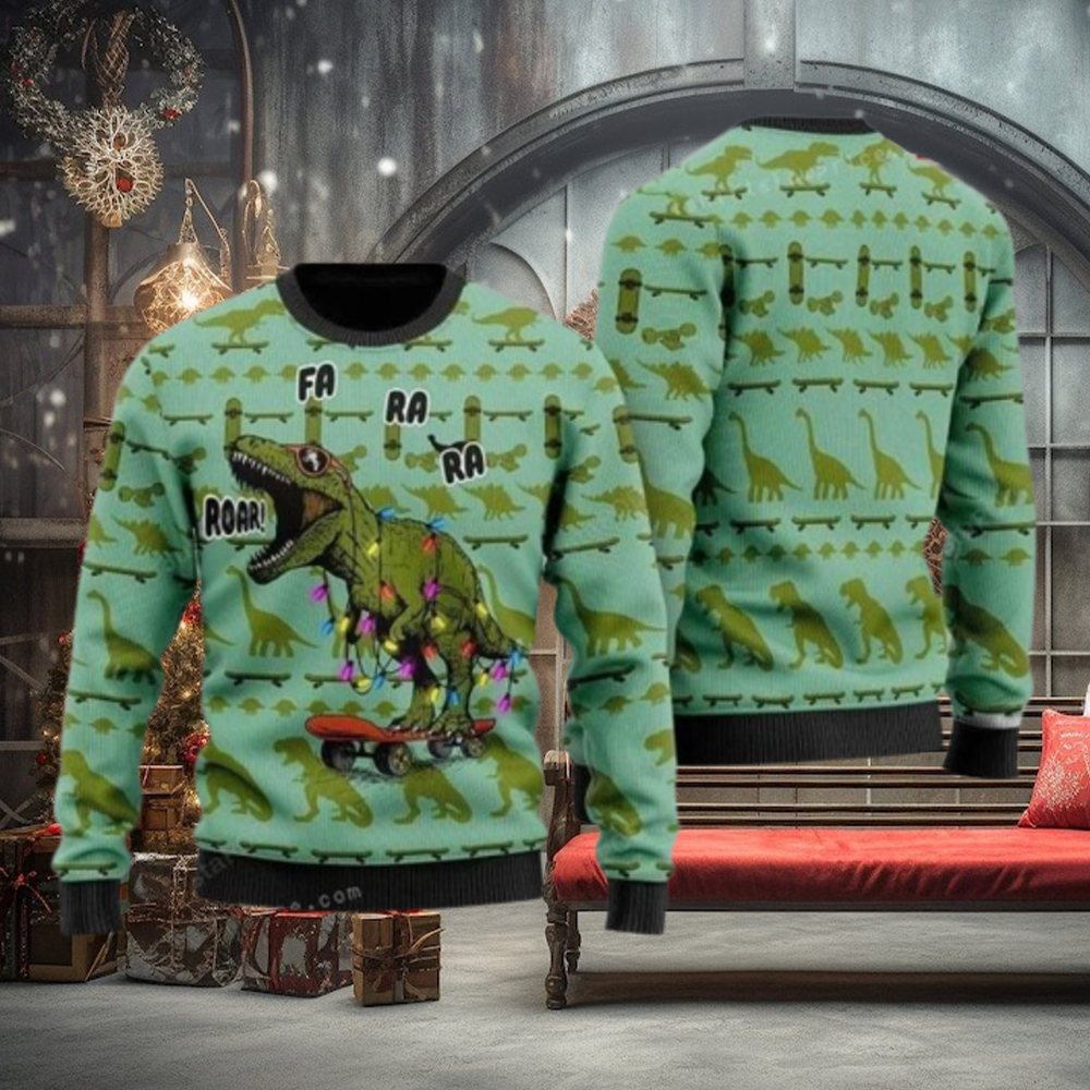 Dinosaurs Roar Ugly Sweater Party Dinosaurs Roar Ugly Sweater Party