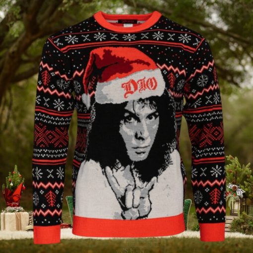 Dio 2023 Rock The Halls Ugly Christmas Sweater