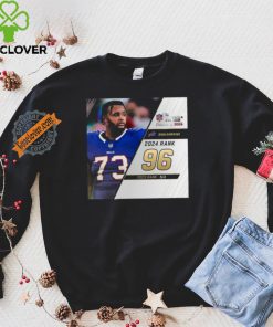 Dion Dawkins Rank 96 The NFL Top 100 Players Of 2024 T Shirt