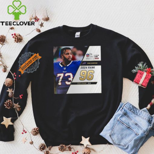 Dion Dawkins Rank 96 The NFL Top 100 Players Of 2024 T Shirt