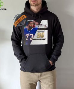 Dion Dawkins Rank 96 The NFL Top 100 Players Of 2024 T Shirt