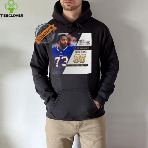 Dion Dawkins Rank 96 The NFL Top 100 Players Of 2024 T Shirt