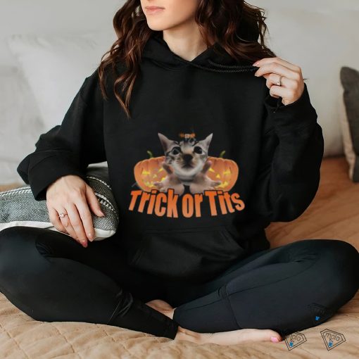 Dippytees Store Trick Or Tits Tee hoodie, sweater, longsleeve, shirt v-neck, t-shirt