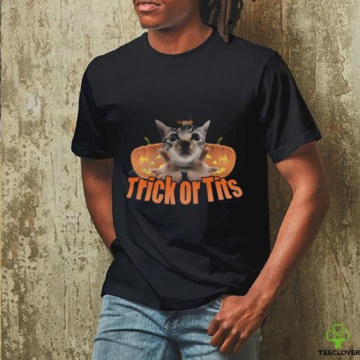 Dippytees Store Trick Or Tits Tee hoodie, sweater, longsleeve, shirt v-neck, t-shirt